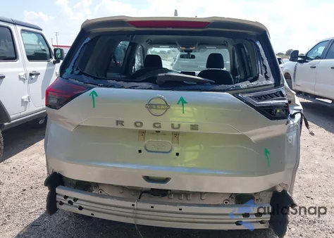 2025 Nissan Rogue Sv Fwd from USA, damaged, VIN 5N1BT3BA3SC796053